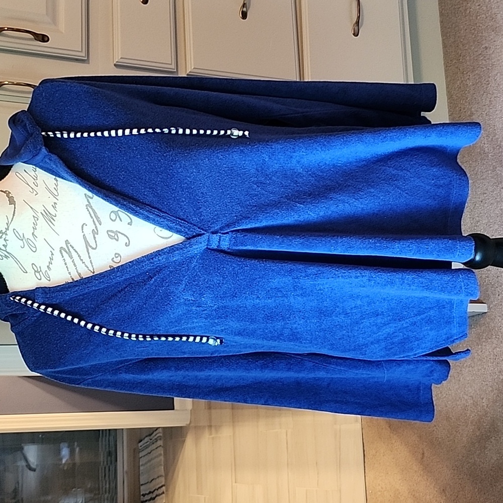 Soft Surroundings Terry Hoodie Coverup